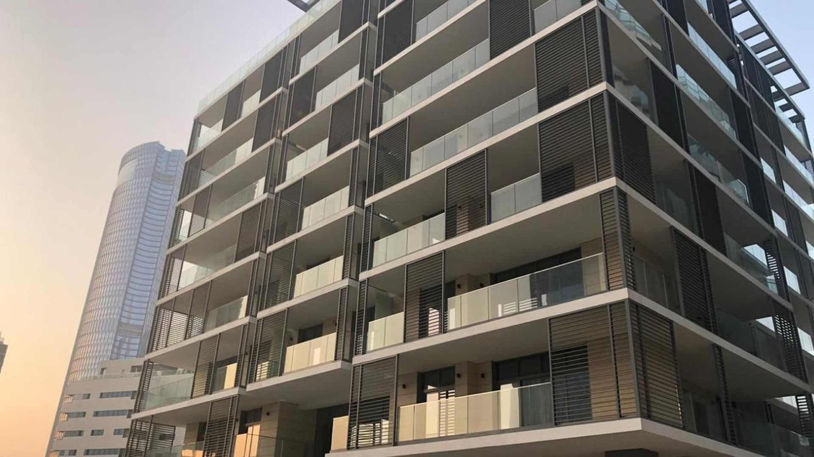 Mangrove Residence building exterior in Al Reem Island Abu Dhabi